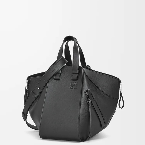 Loewe Black Leather Hammock Bag - Picture 1 of 15